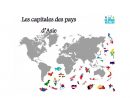 Apprendre Les Capitales Des Pays D'asie -1- concernant Pays Et Leurs Capitales