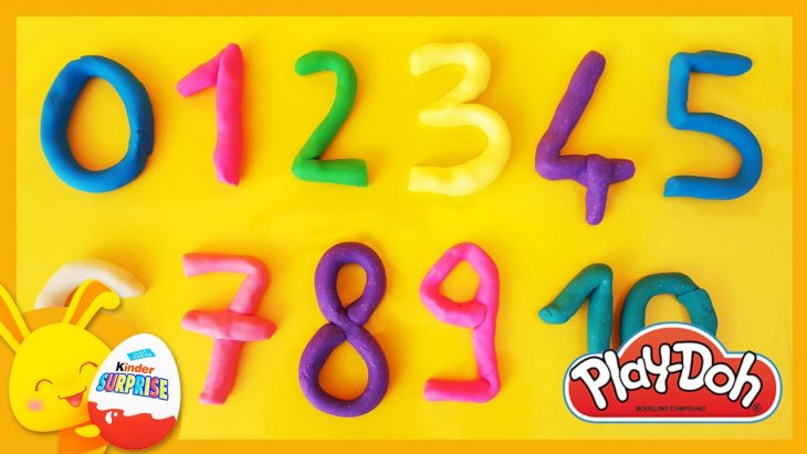 Apprendre Les Chiffres En Français Pour Enfants En Pâte À Modeler Play-Doh  – Titounis serapportantà Apprendre Les Chiffres En Français