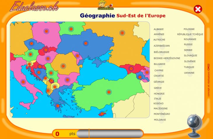 Apprendre Les Pays D'europe Par Le Jeu pour Pays D Europe Jeux Gratuit