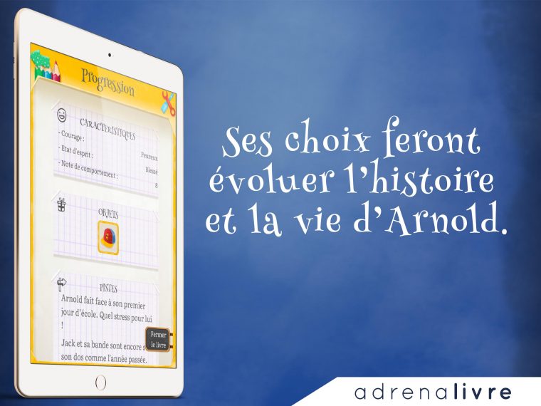 Arnold Et L'élixir Perdu, Livre-Jeu Interactif For Android destiné Livre Jeu Interactif