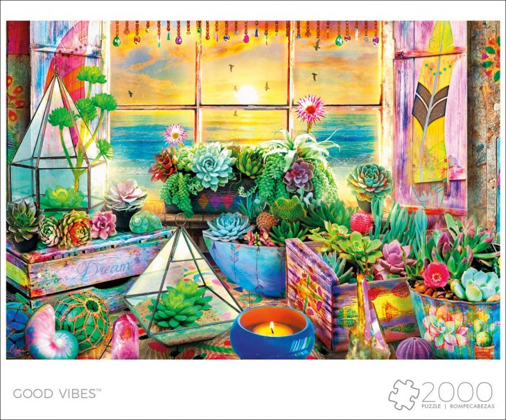 Art Of Play Aimee Stewart Good Vibes 2000 Piece Jigsaw serapportantà Puzzle En Ligne Facile