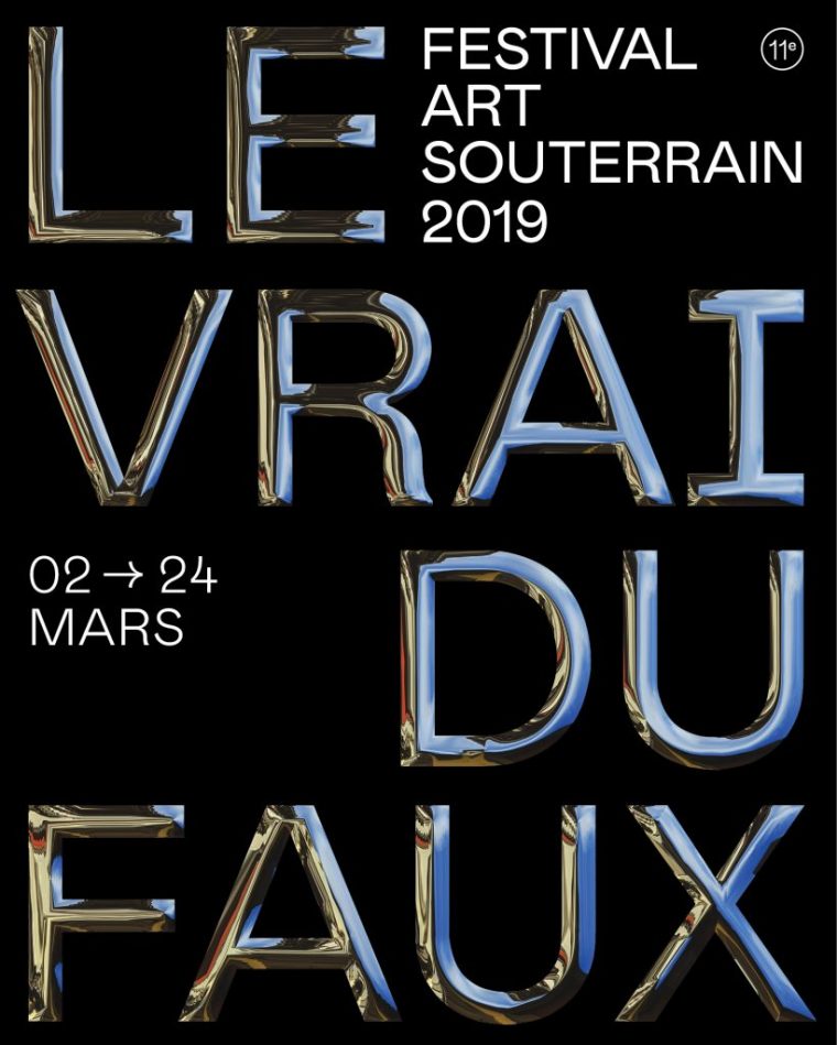 Art Souterrain 2019 : "le Vrai Du Faux" | Programmation destiné Vrai Faux Jeu