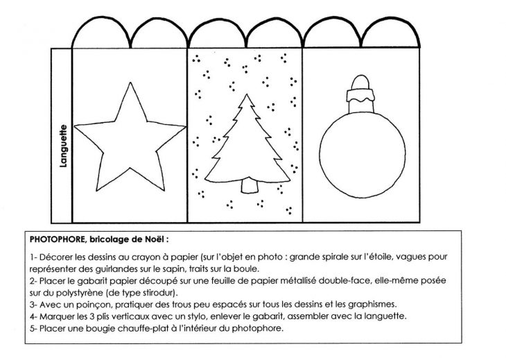 Atelier Bricolage Noël: Photophore – École Maternelle Gellow destiné Noel Maternelle Grande Section