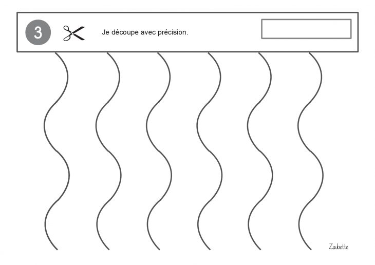 Atelier Découpage Ms-Gs – Zaubette pour Graphisme Vagues Ms