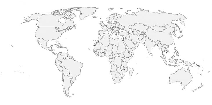 Atlas Monde : Cartes Et Rmations Sur Les Pays à Carte Du Monde Vierge À Remplir En Ligne