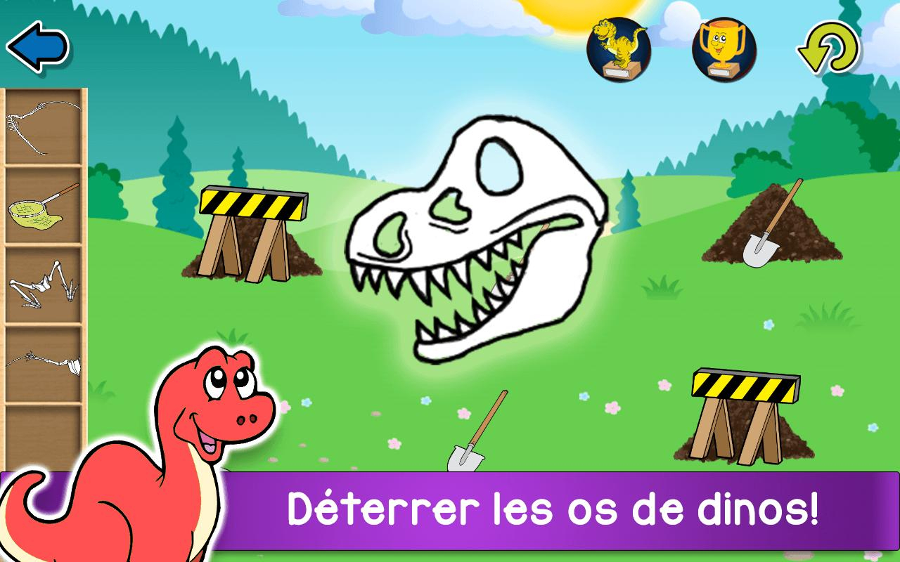 Aventure Dinosaures - Jeux Gratuit Pour Enfants Pour Android tout Jeux De Enfan Gratuit