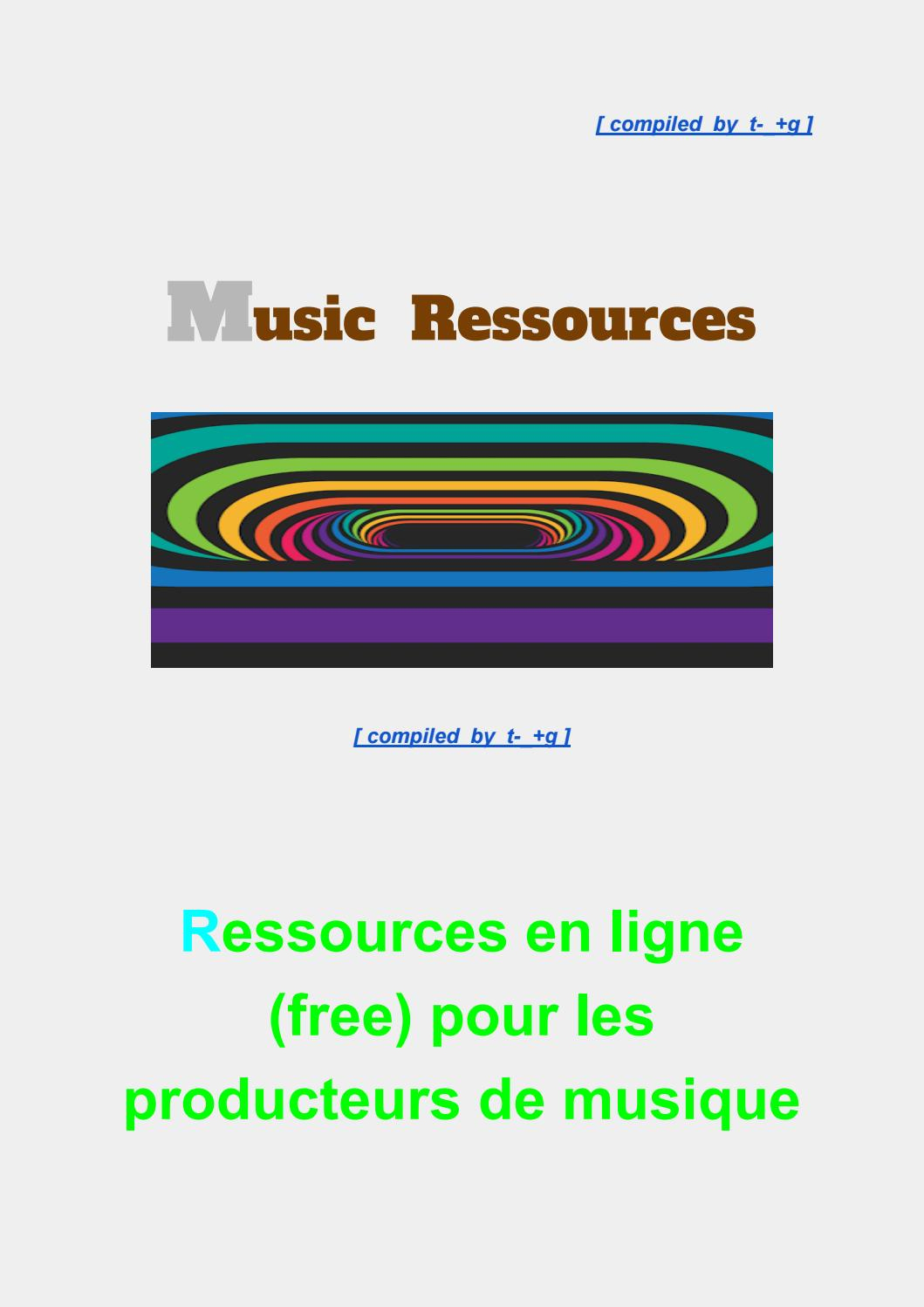 Awesome Powerfull Music Ressource&amp;#039;s By Samplingunit - Issuu avec Puzzle En Ligne Facile 