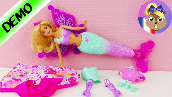 Barbie Princesse Sirène Fée 3En1 | Dreamtopia Super Vêtements À Changer |  Français pour Jeux De Fee Gratuit