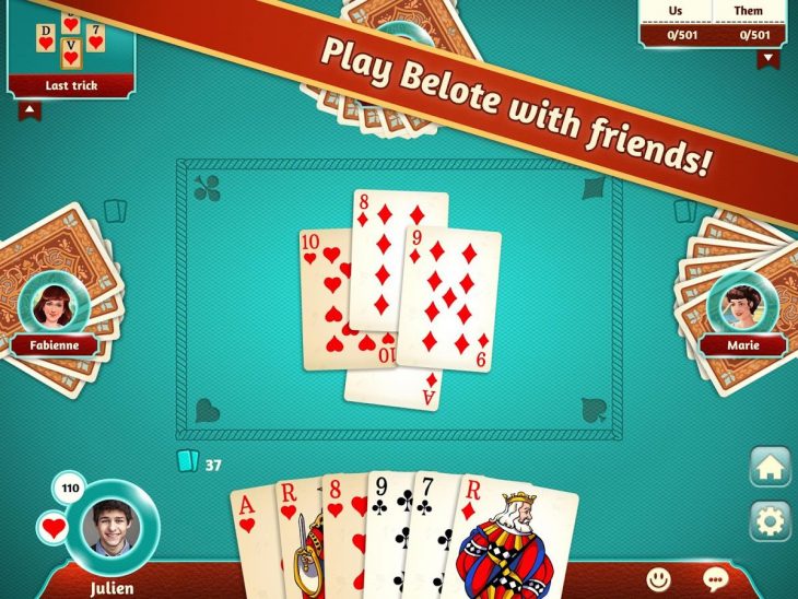 Belote 1.0.26 – Télécharger Pour Android Apk Gratuitement avec Jeux De Cartes Gratuits À Télécharger En Français