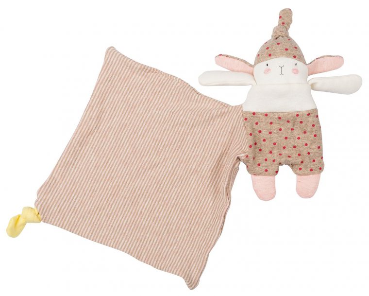 Blankie Lulu The Rabbit Les Petits Dodos Moulin Roty destiné Lapin Lulu