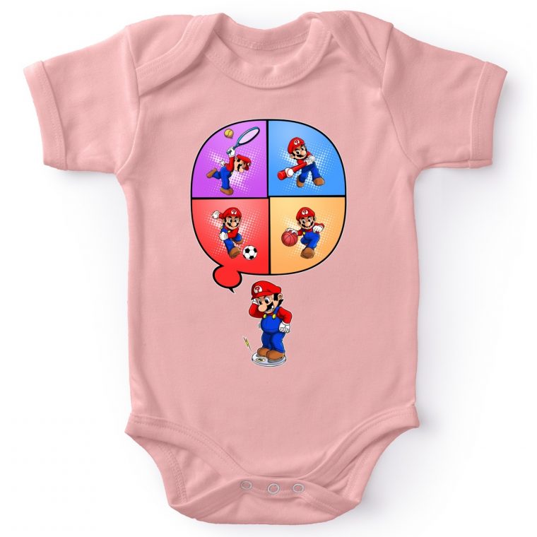 Body Bébé (Filles) Super Mario Parodique Mario Et Wii Fit : Régime  Virtuel (Parodie Super Mario) pour Jeux De Bébé Virtuel