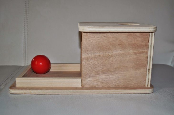 Boite À Forme Boule En Bois | Bois, Boite, Boule dedans Boite À Forme Montessori