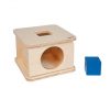 Boite À Forme Cube - Montessori encequiconcerne Boite À Forme Montessori