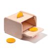 Boîte De Notion De Permanence De L'objet encequiconcerne Boite À Forme Montessori