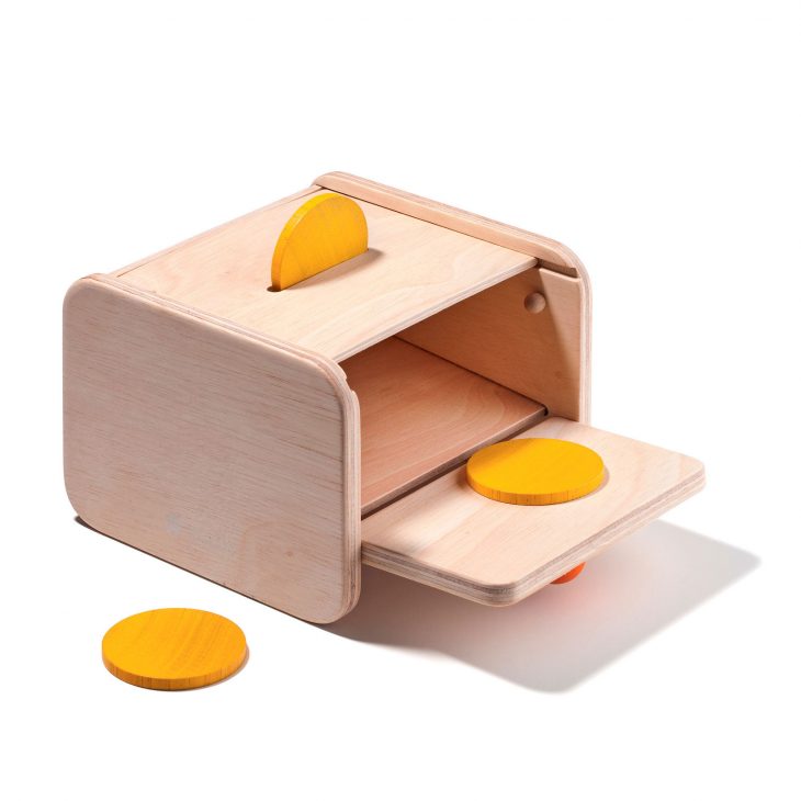 Boîte De Notion De Permanence De L'objet encequiconcerne Boite À Forme Montessori