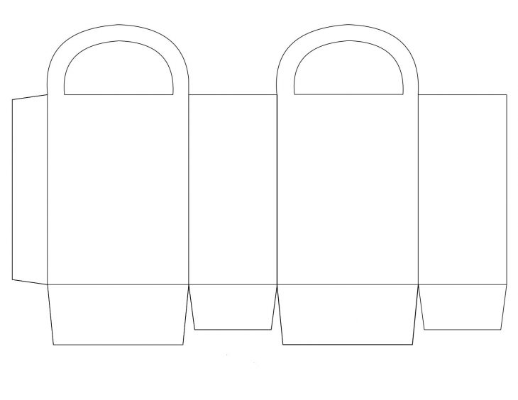 Boites Et Sacs. – Papiers Et Bricolettes De La Marquise encequiconcerne Gabarit Boite En Papier