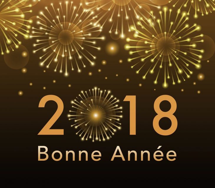 Bonne Année 2018 Image 1 | Bonne Année, Souhaits Pour La encequiconcerne Carte Nouvel An Gratuite