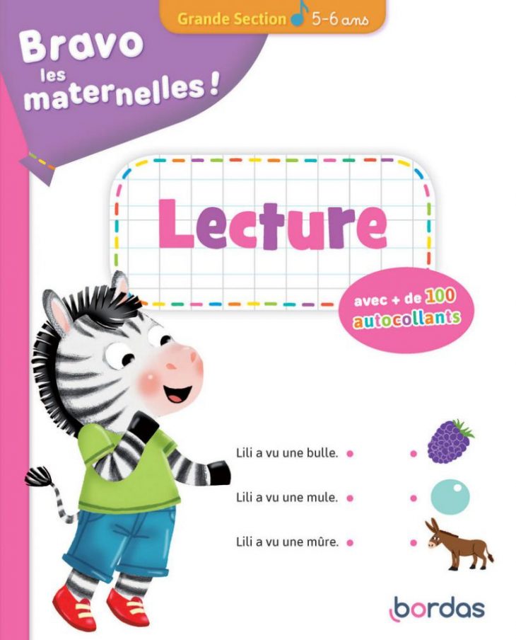 Bravo Les Maternelles – Lecture Grande Section + serapportantà Exercice De Lecture Maternelle Grande Section