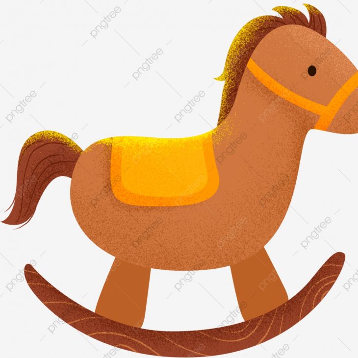 Brown Petit Cheval Dessin Animé Couleur, Dessinés À La Main tout Cheval Dessin Couleur