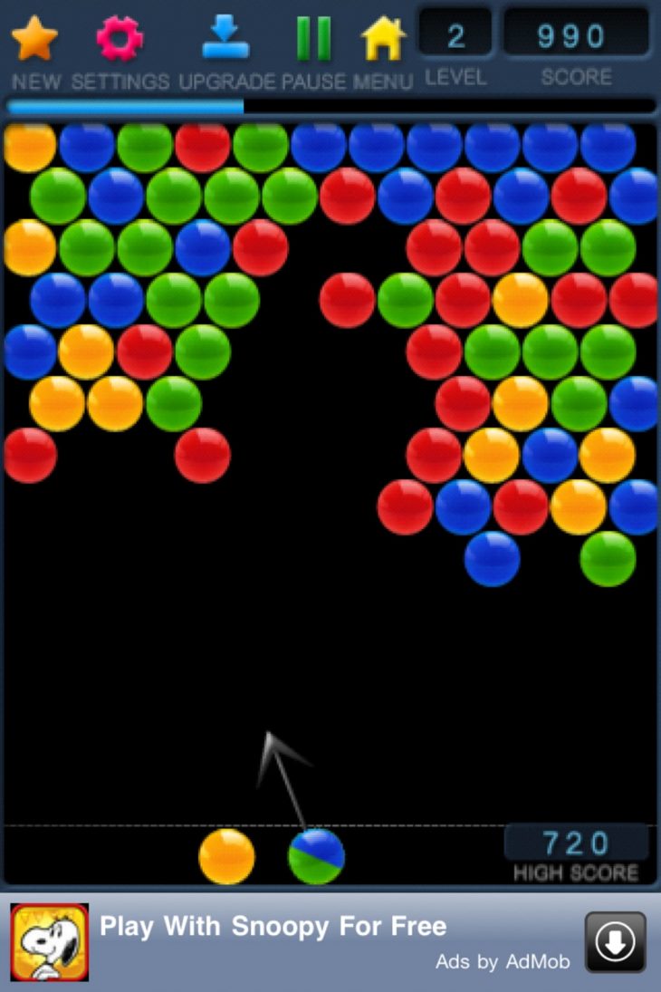 Bubble Shooter Free Pour Iphone – Télécharger avec Jeux Des Bulles