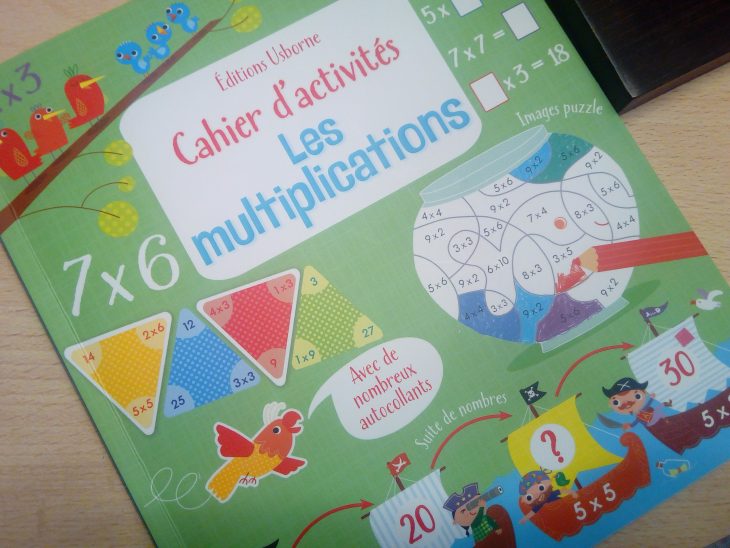 Cahier D'activités Les Multiplications : Apprendre Les dedans Apprendre La Table De Multiplication En Jouant