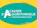 Cahier D'algorithmique Et De Programmation - Indice Maths intérieur Cahier De Vacances 1Ere S