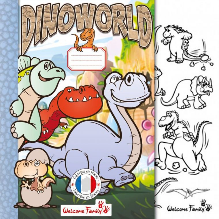 Cahier De Coloriage Dinosaures intérieur Cahier De Coloriage Enfant