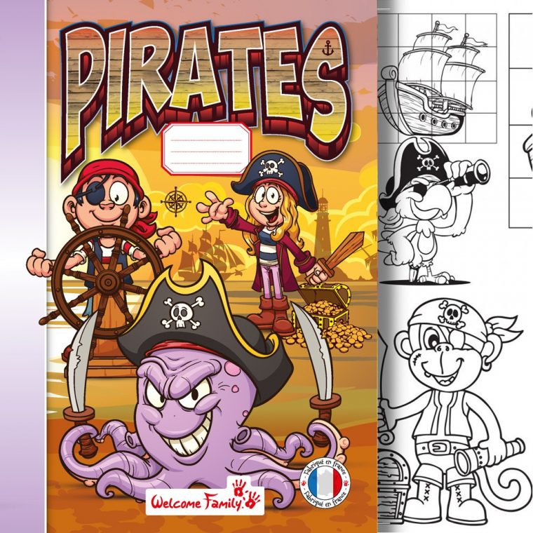 Cahier De Coloriage Pirates à Cahier De Coloriage Enfant