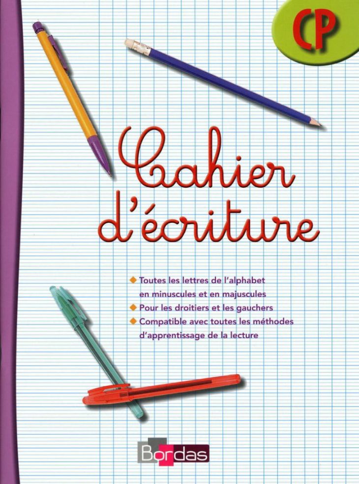 Cahier D'écriture Cp * Cahier D'exercices (Ed. 2009 encequiconcerne Cahier D Exercice Cp