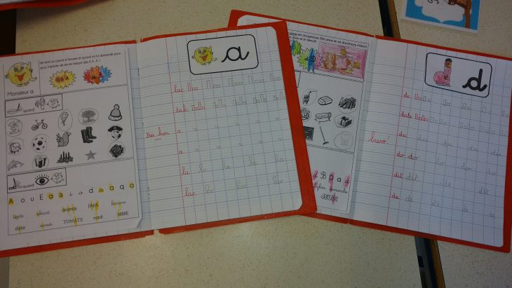 Cahier D'écriture Gs Évolution Janvier À Avril – La Classe dedans Cahier D Écriture Maternelle