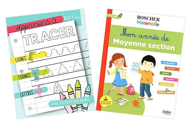 Cahier D'exercice, Coloriage, Lecture, Écriture : Occuper pour Exercice De Lecture Maternelle Grande Section