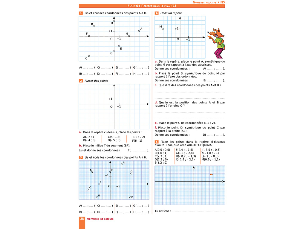 Cahier D&amp;#039;exercices Iparcours Maths 5E (Éd. 2019) dedans Symétrie Ce1 Exercices 