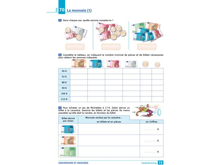 Cahier D'exercices Iparcours Maths Ce2 (Éd. 2018) dedans Exercice Ce2 En Ligne Gratuit