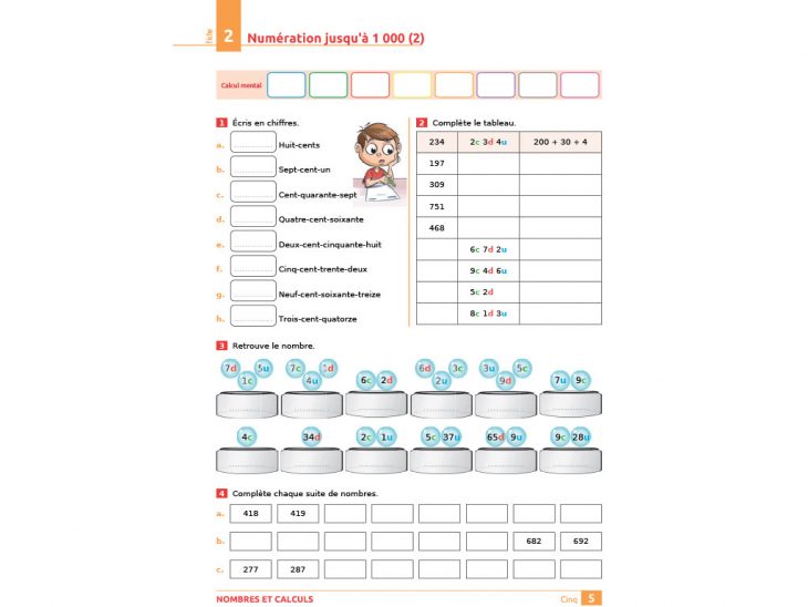 Cahier D'exercices Iparcours Maths Ce2 (Éd. 2018) pour Exercice De Ce2 Gratuit