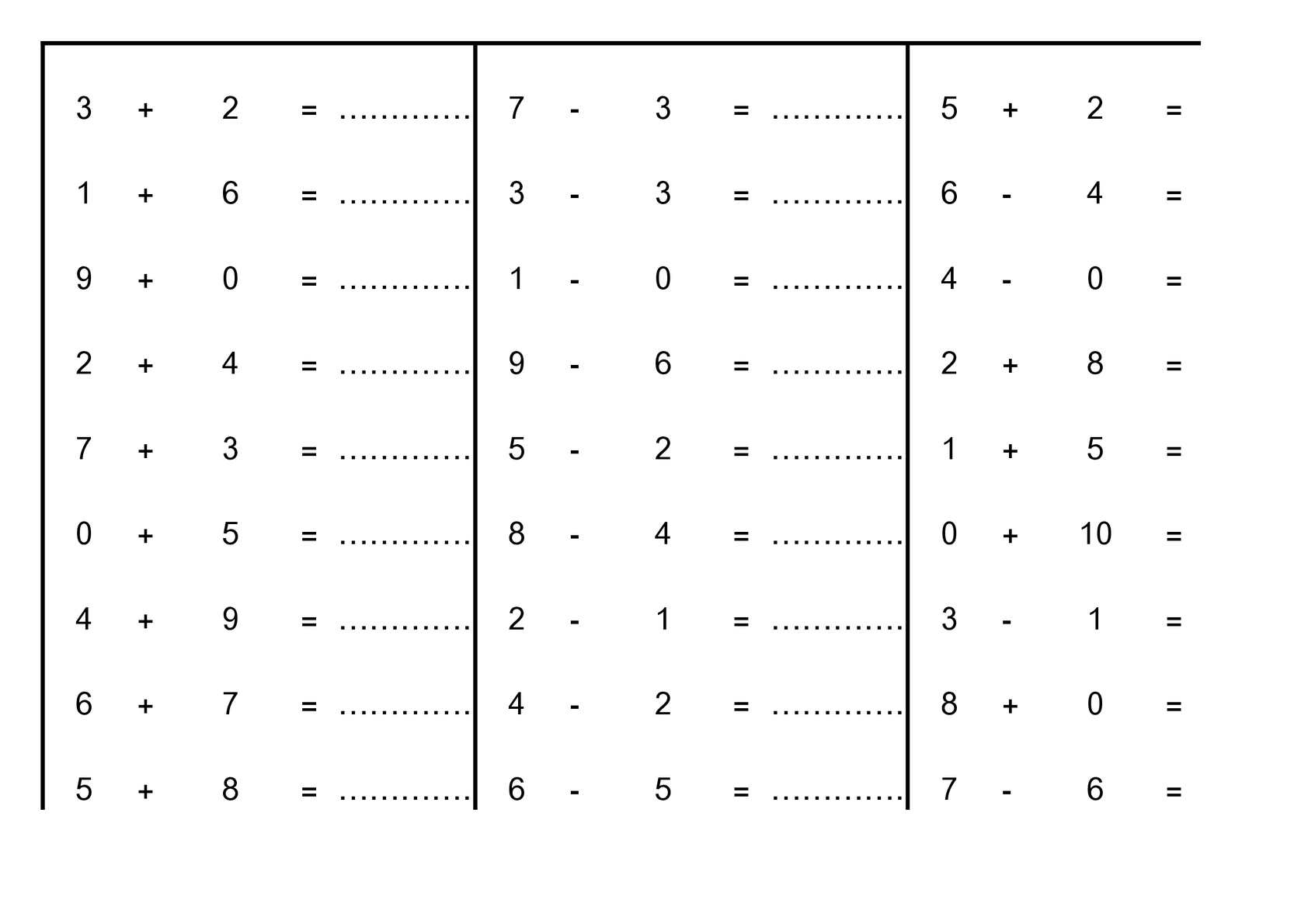 Calaméo - Cp : Mathématiques : Calcul (Exercice Simple encequiconcerne Exercice De Cp En Ligne