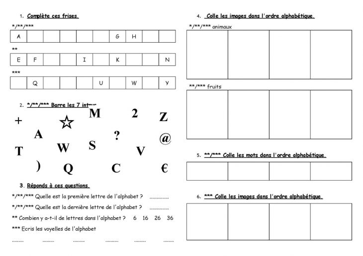 Calaméo – Cp : Orl : L'alphabet (Exercices) serapportantà Barre L Intrus