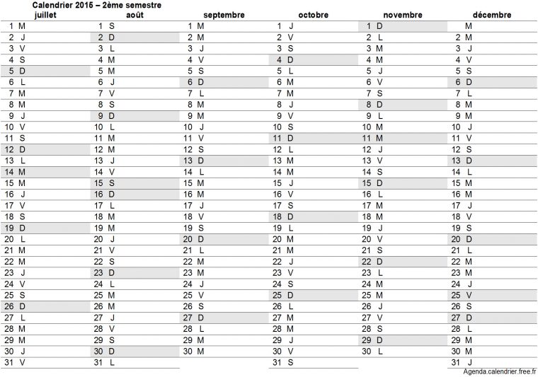 Calendrier 2015 Vierge Avec Jours Fériés À Imprimer Gratuit destiné Agenda 2018 À Imprimer Gratuit