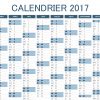 Calendrier 2017 Excel À Télécharger Gratuitement pour Imprimer Un Calendrier 2017