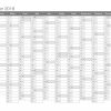 Calendrier 2018 À Imprimer Pdf Et Excel - Icalendrier concernant Calendrier A Imprimer 2018