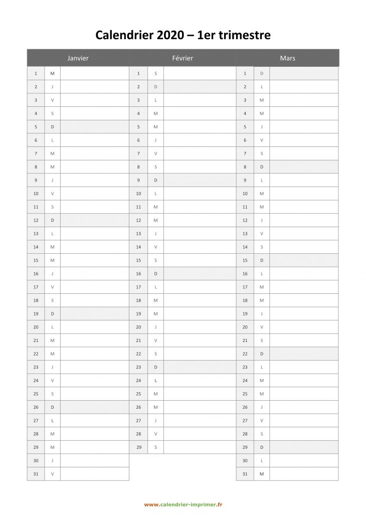 Calendrier 2020 À Imprimer Gratuit intérieur Calendrier A Imprimer 2018