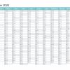 Calendrier 2020 À Imprimer Pdf Et Excel - Icalendrier avec Imprimer Des Calendriers