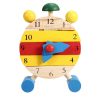 Calendrier Et Temps Mini Puzzle Horloge Montessori Puzzles à Jeux De Puzzle Enfant
