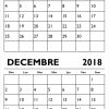 Calendrier Novembre Decembre 2018 A Imprimer | Mensuel encequiconcerne Calendrier A Imprimer 2018