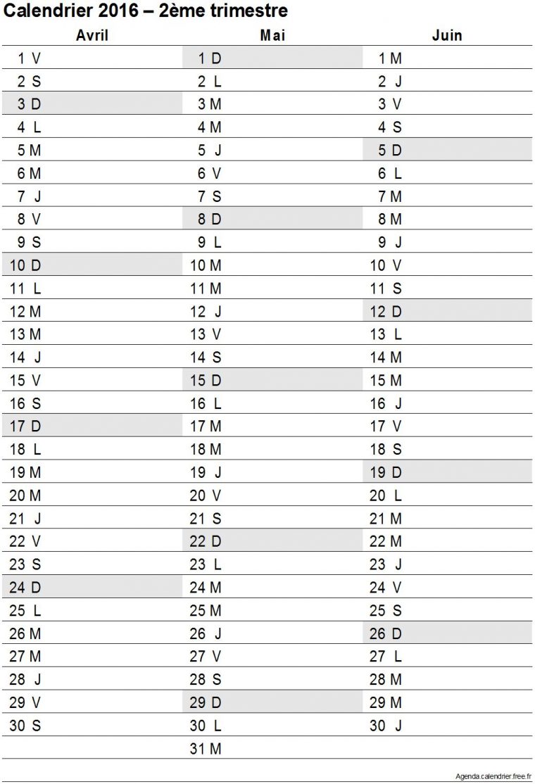 Calendrier Version Trimestrielle | Calendrier, Calendrier concernant Agenda 2018 À Imprimer Gratuit