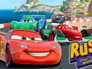 Cars Voiture De Course Jeux Vidéo En Français - Rush Une Aventure Disney  Pixar dedans Jeux De Voiture Rouge