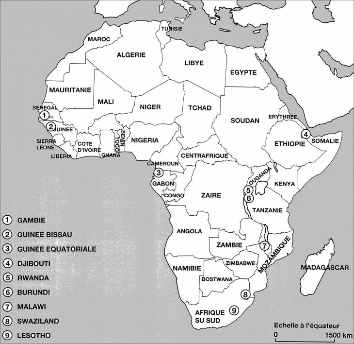 Carte Afrique À Imprimer | Onlinebieb Serapportantà Carte avec Carte Vierge À Imprimer