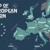 Carte D'affiche De L'union Européenne Avec Les Noms De Pays Et Les  Capitales. Imprimer La Carte De L'ue Pour Le Web Et La Polygraphie, Sur Les serapportantà Les Capitales D Europe