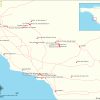Carte De Californie Plan Des 84 Lieux À Voir pour Placer Des Villes Sur Une Carte