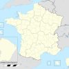 Carte De France Departement - Carte Des Départements Français à Numero Des Departements Francais