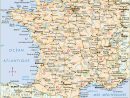 Carte De France Départements Villes Et Régions | Carte De à Departement Sur Carte De France